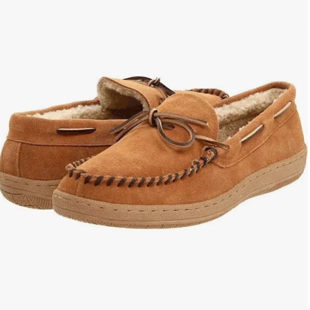 HideAways by LB Evans Men's Morgan Moccasin Slippers 11